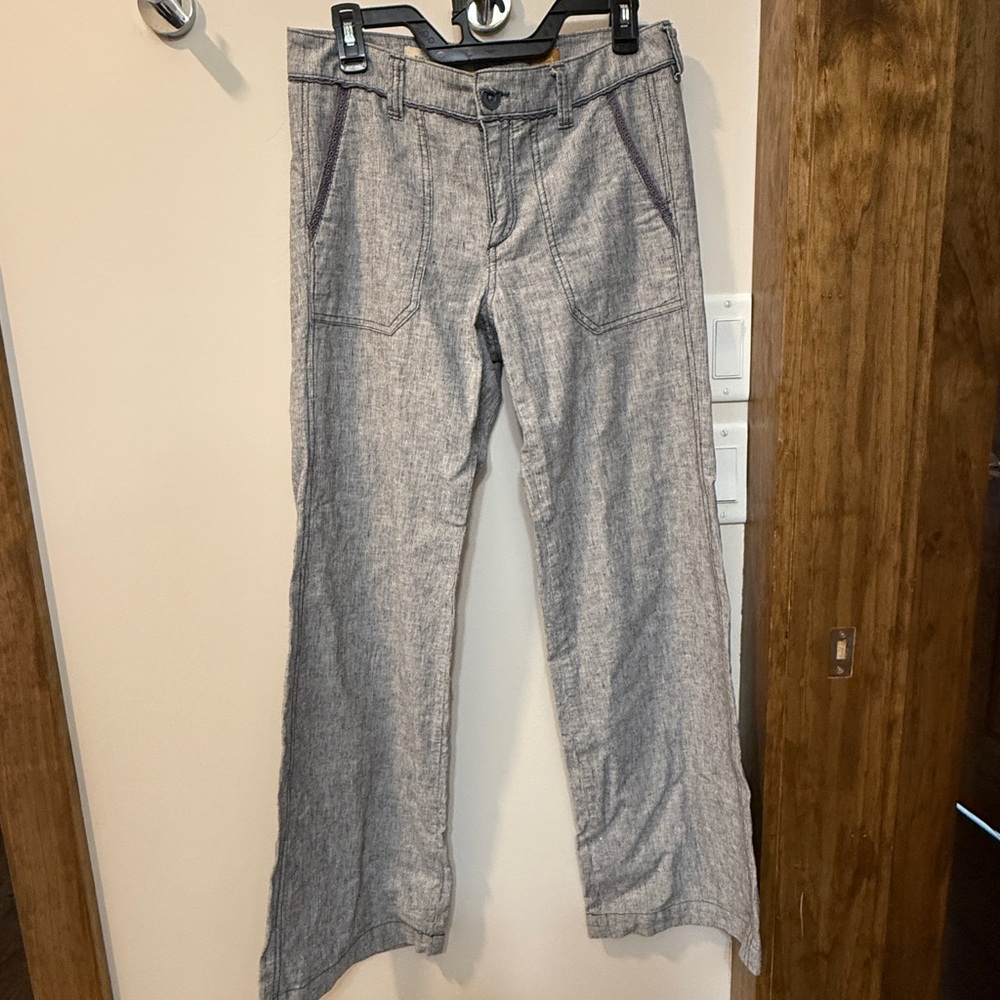 Pilcro and the Letterpress Anthropologie light blue Wide Leg Pants